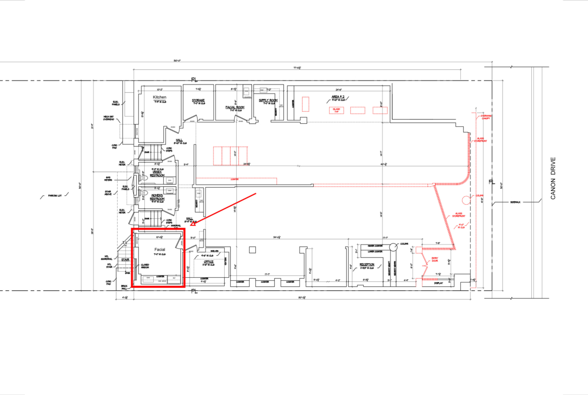 Salon Layout