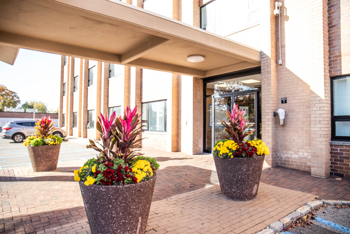 building entrance