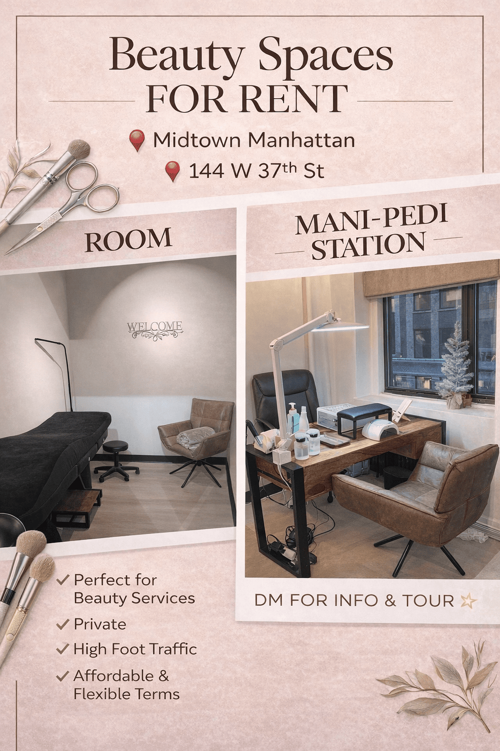 Room / mani pedi station - Photo 1
